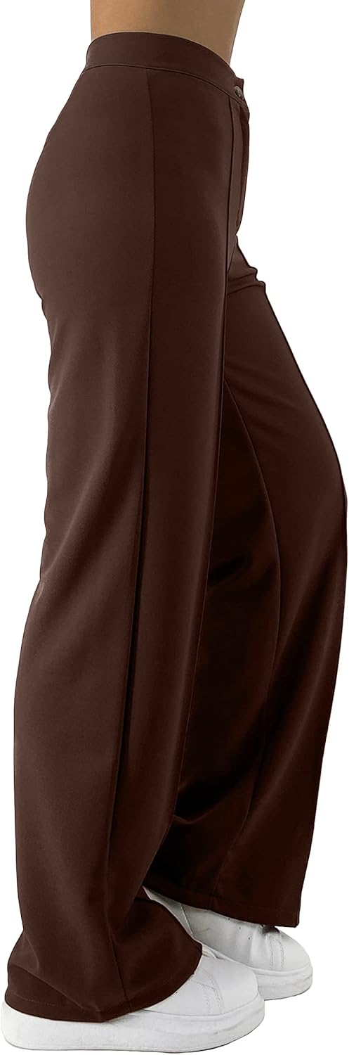 Jophy & Co. Damenhose mit weitem Bein (Artikelnr. 6554) XL Braun, XL Braun