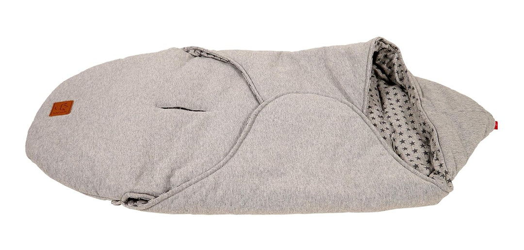 Wrap Caroline Jersey Star, light grey
