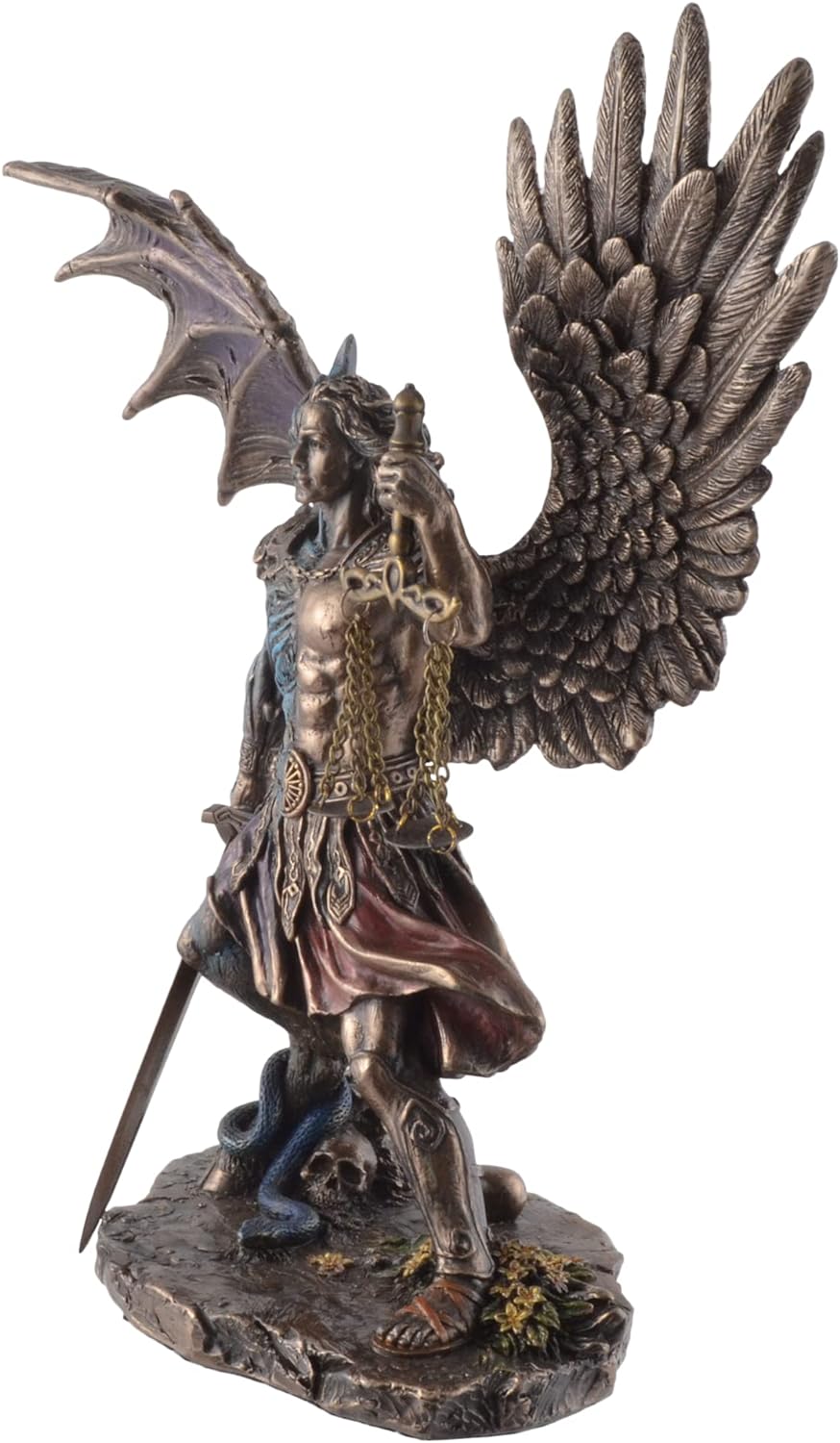 Nephilim beim jüngsten Gericht Dämon mit Schwingen- bronziert by Veronese