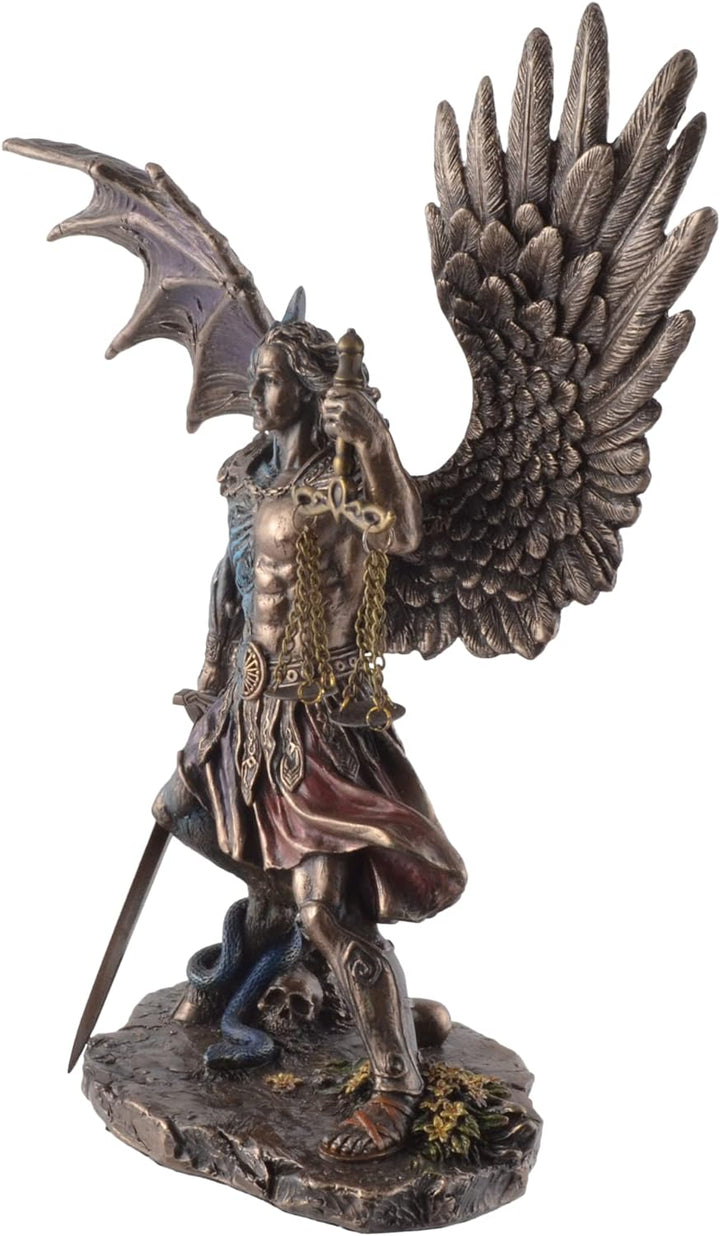 Nephilim beim jüngsten Gericht Dämon mit Schwingen- bronziert by Veronese