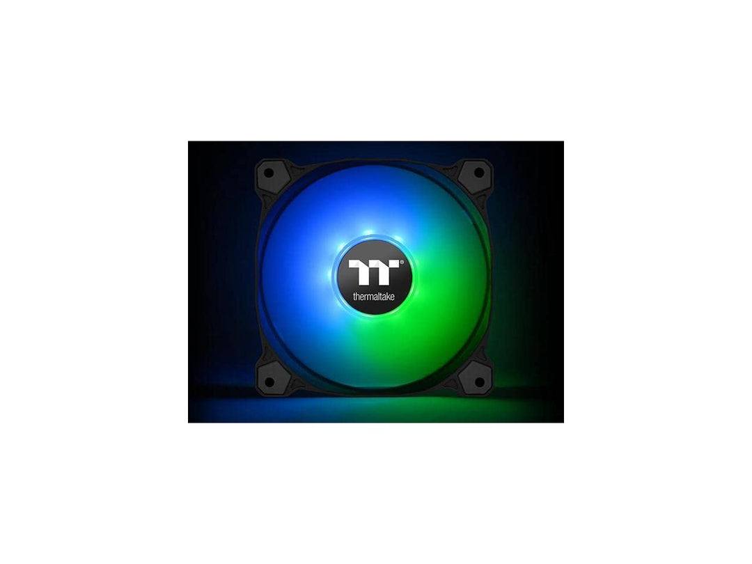 Thermaltake Pure 14 Series CL-F013-PL14BL-A Gehäuselüfter mit hohem Luftstrom, 140 mm, Schwarz ARGB