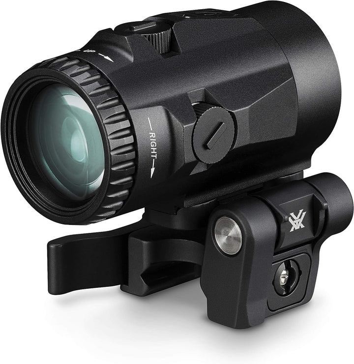 Vortex Micro 3X Magnifier V3xm Schwarz Red Dot Sichtlupe, Red Dot Sichtlupe