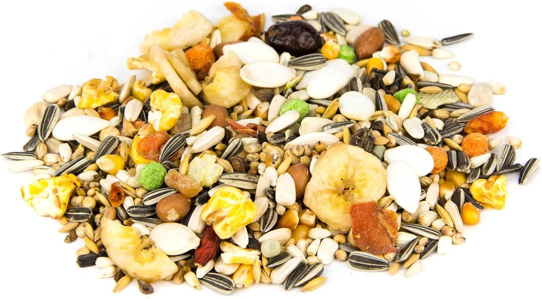 Leimüller Papageienmüsli mit Trockenfrüchte 20 kg, 20 kg