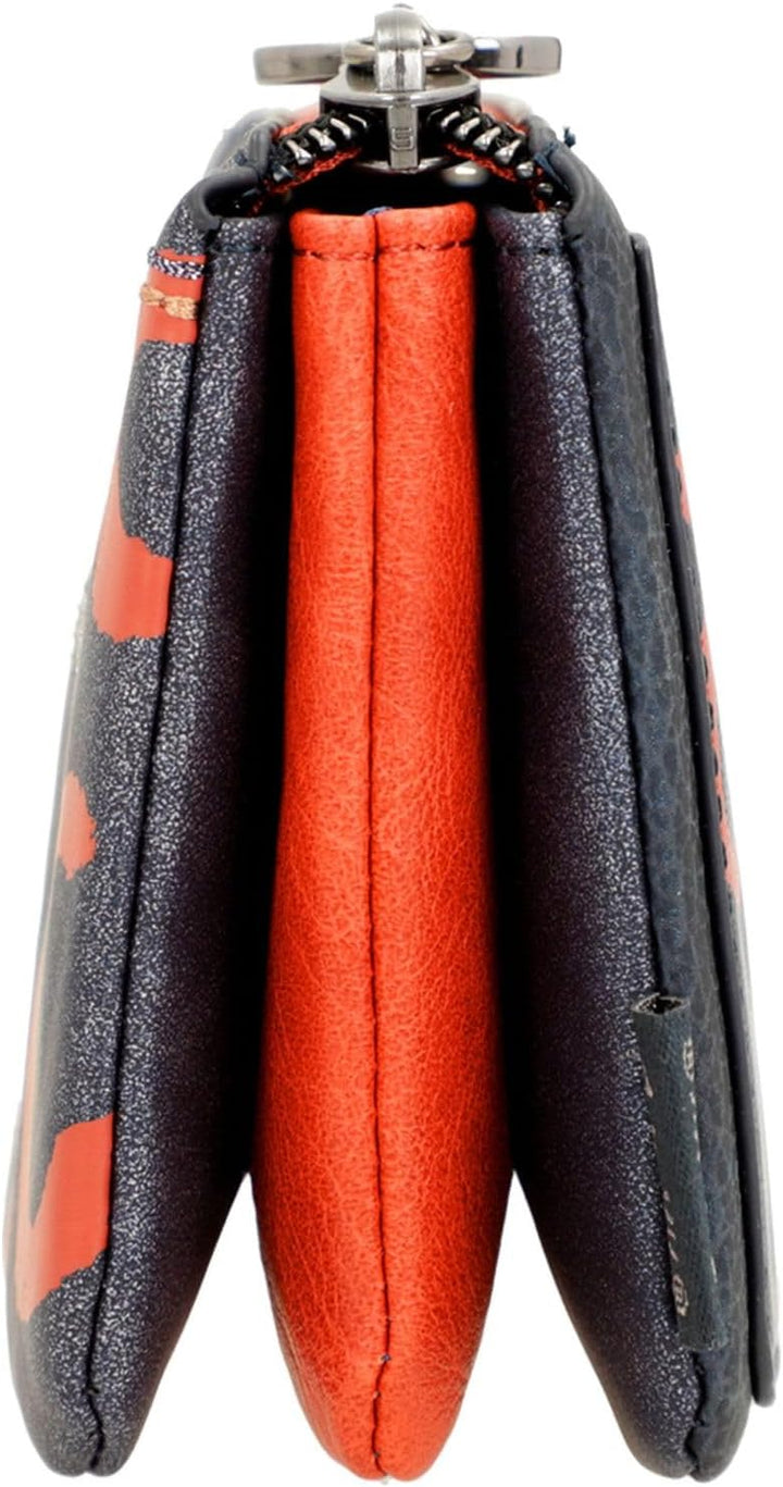 Anekke Contemporary Nagare Triple Compartment Purse M Multicolor