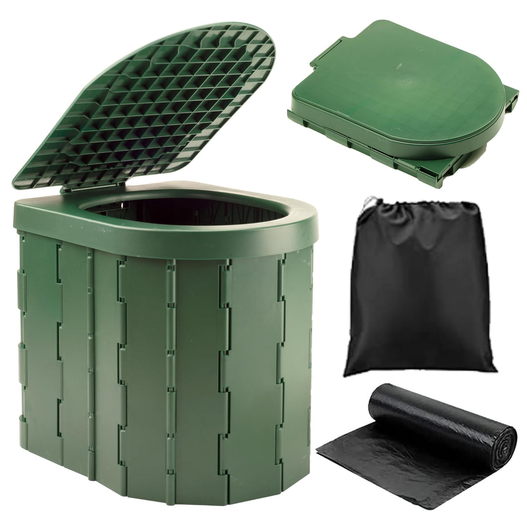 KINSPORY Campingtoilette, Mobile Toilette, Trenntoilette, Tragbare Toilette für Draussen oder Drinne