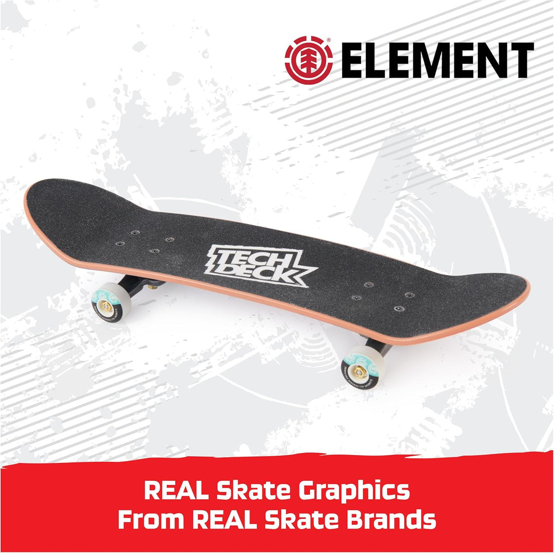 Tech Deck, Element Handboard, echtes Mini-Skateboard, Spielzeug für Jungen und Mädchen ab 6 Jahren (