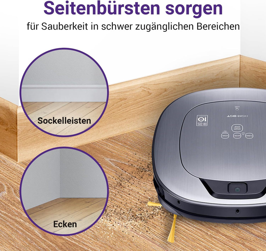 Bürstenset 2x Staubsauger Bürste rechts links Ersatz für ABC73129901 ABC73129903 ABC73130001 ABC7313