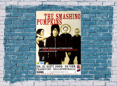 The Smashing Pumpkins - Scared & Profane, Frankfurt 2000 » Konzertplakat/Premium Poster | Live Konze