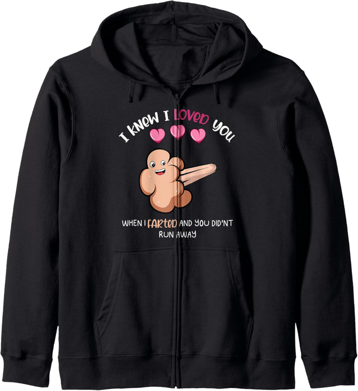 Als Ich Gefurzt Habe lustige Partner Kapuzenjacke