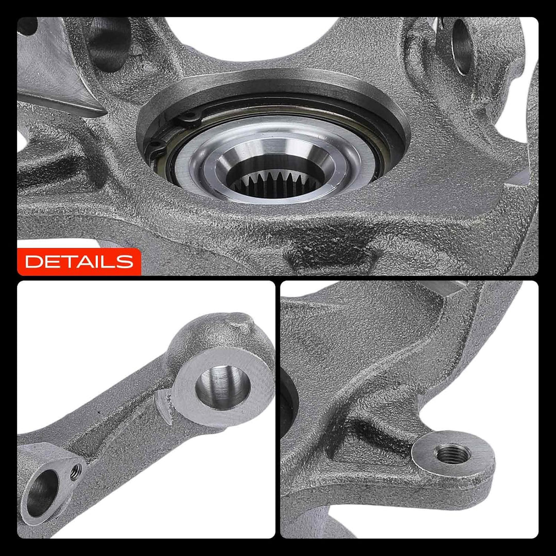 Frankberg Achsschenkel Radlagergehäuse komplett Vorne Links Kompatibel mit Movano Combi J9 1.9L-3.0L