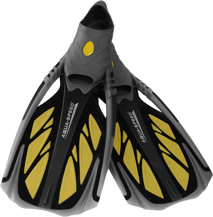 Aqua Speed Schnorchelflossen lang Erwachsene I Taucherflossen für Damen & Herren I Flossen Schnorche