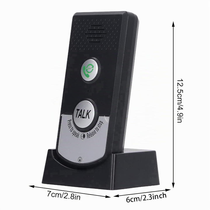 Türsprechanlage, Sprechanlage Türklingel Gegensprechanlagen 2-Wege-Wireless-Intercom-System für Zuha