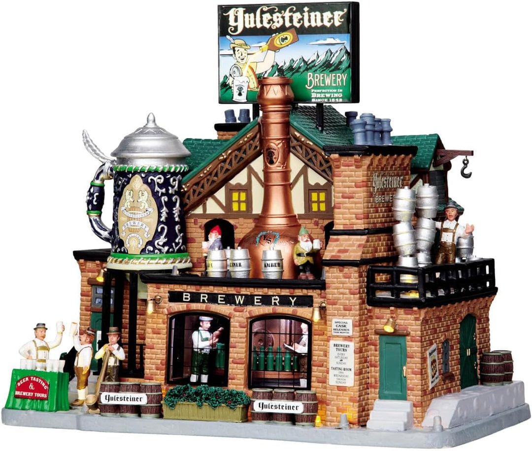 Lemax 05073-UK Caddington Village Sights & Sounds: Yulesteiner Brewery