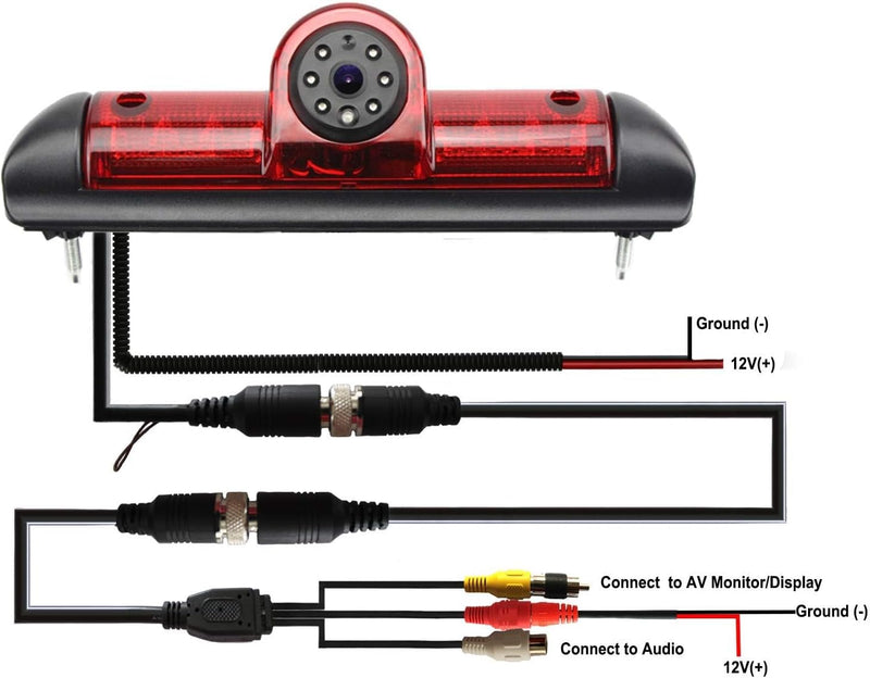 Auto Dritte Dach Top Mount Bremsleuchte Kamera Bremslicht Rückfahrkamera für Citroen Jumper/FIAT DUC