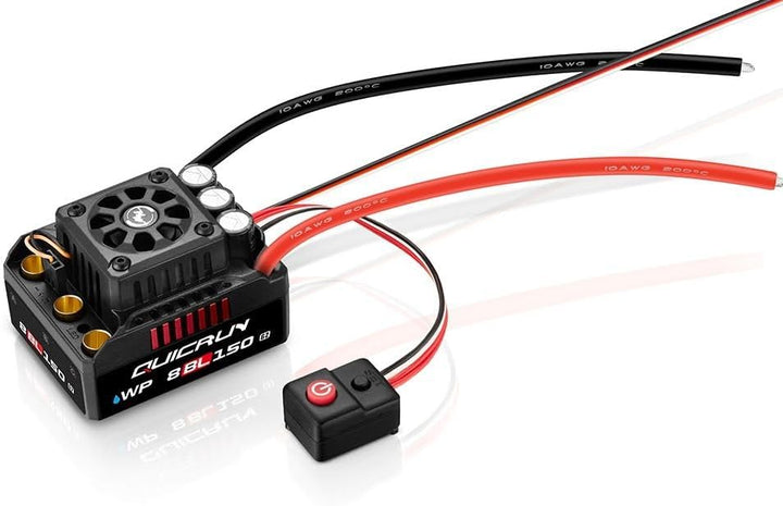 HobbyWing QuicRun WP8BL150 G2 Brushless Regler 150A 3-6s für 1:8