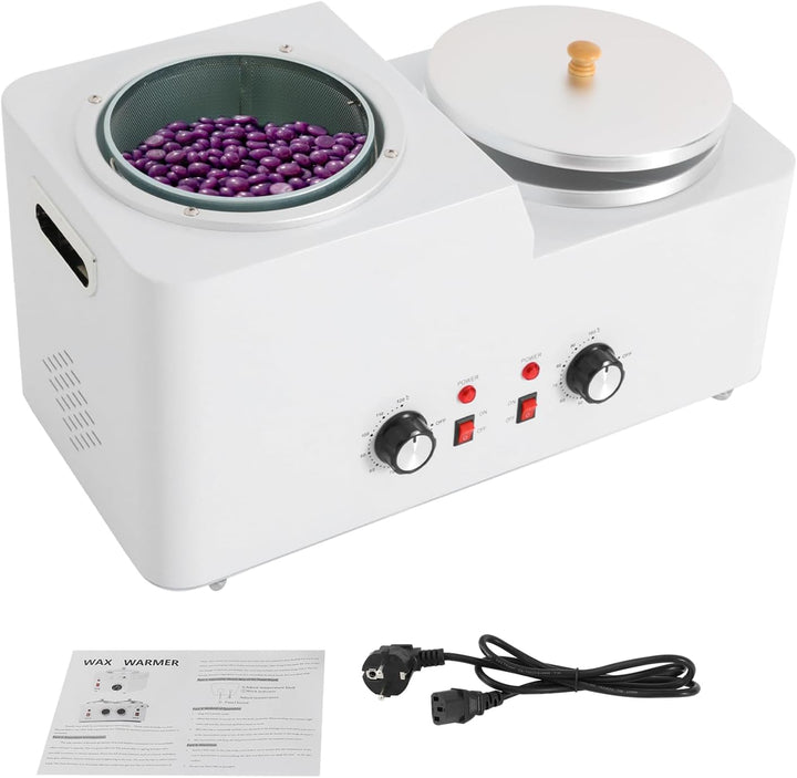 OUKANING Wachswärmer Wachsheizung 5L 600W Elektrischer Wachswärmer 0-120℃ Temperatur Einstellbar Wac