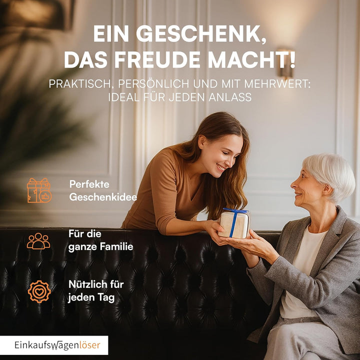 Einkaufswagenlöser Münze Schwarz (12 STK.) – funktionaler Schlüsselanhänger mit Einkaufswagenchip, F