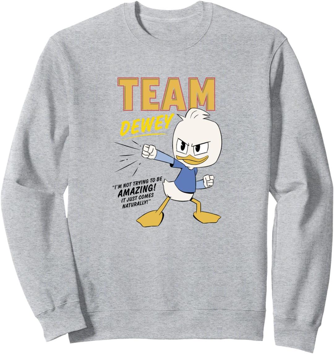 Disney Duck Tales Team Dewey It Comes Naturally Sweatshirt