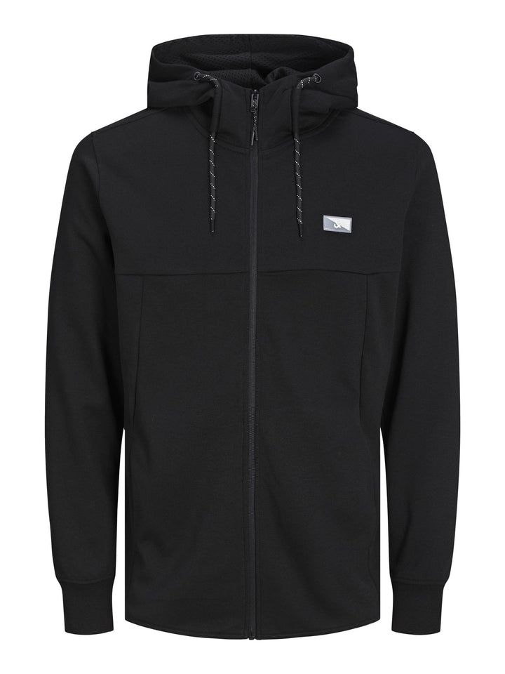 JACK & JONES Male Kapuzenpullover mit Reissverschluss Logo Kapuzenpullover mit Reissverschluss XS Bl