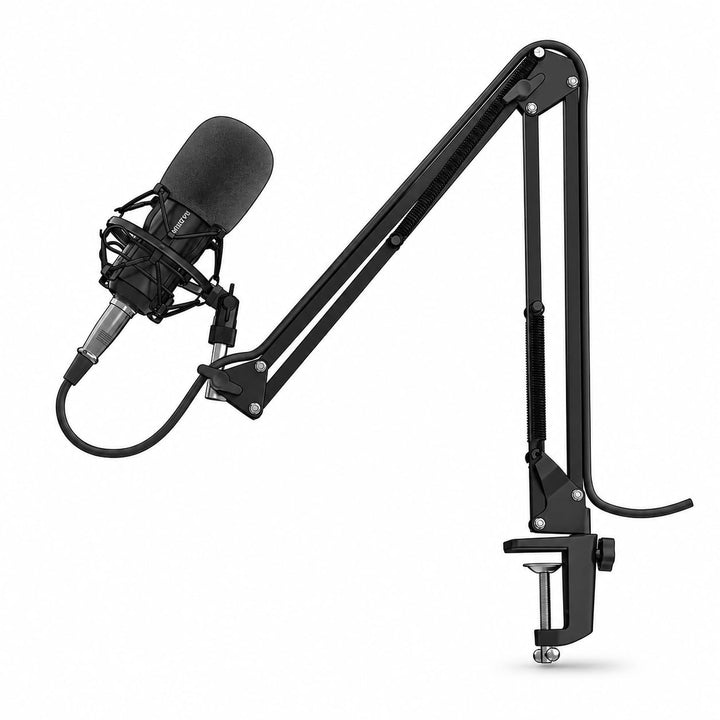 Genesis Radium 300 XLR Studio-Kondensatormikrofon-Set – Inkl. Gelenkarm, Pop-Filter, Mikrofonspinne