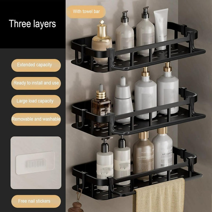 3er-Pack Dusch-/Küchen-Organizer, Caddy, Badezimmer-Caddy, wasserdicht, grosses Fassungsvermögen, Ku