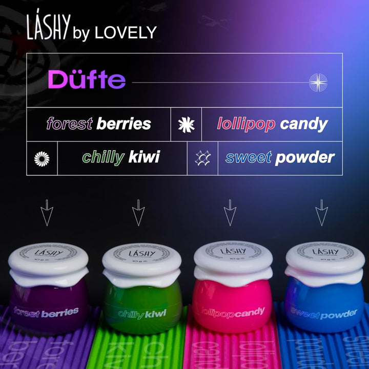LOVELY Lashy Cream Remover Chilly Kiwi - Wimpernkleber entferner Kiwi Duft - Gel Remover mit luftige