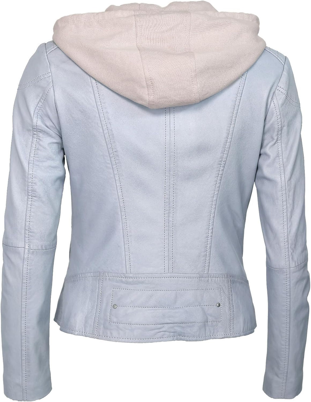 Maze Damen Lederjacke Mico Baby Blue XXL