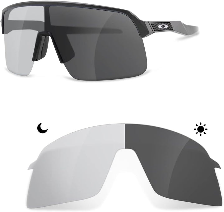 Kompatibel Ersatzgläser für Oakley Sutro Lite OO9463, Selbsttönend, Klar oder Farbe Photochrom, Ever