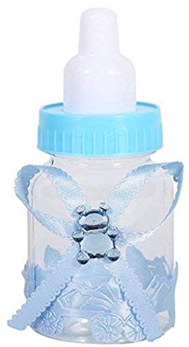 Fdit 50 Stück Candy Flasche Party Geschenke Baby Dusche Flasche Gadgets Partyzubehör Baby Fläschchen