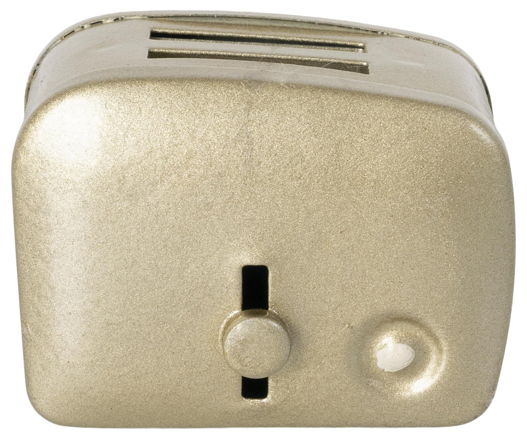 Maileg [W] Miniature Toaster with Bread - Silver