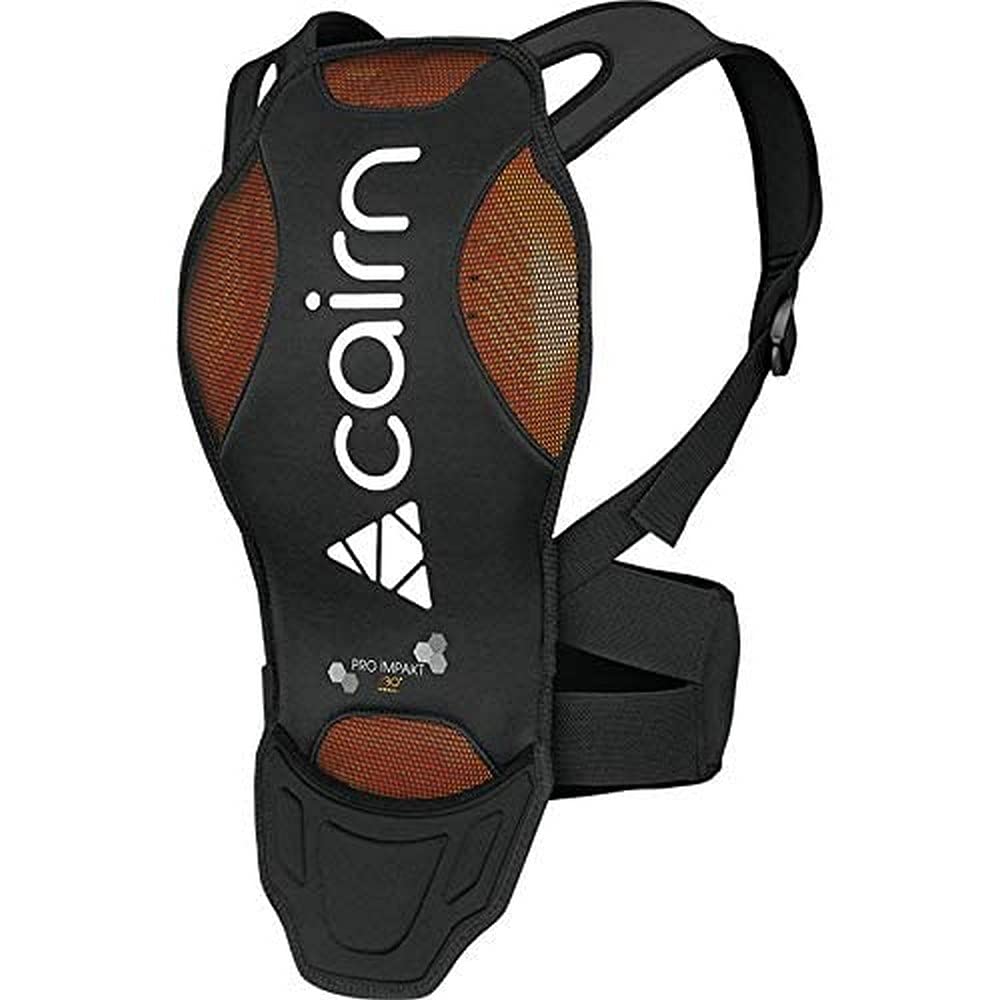 Cairn - Skiprotektor PRO IMPAKT, Rückenprotektor, Erwachsene, Unisex, D3O® Schutz Matte Schwarz M, M