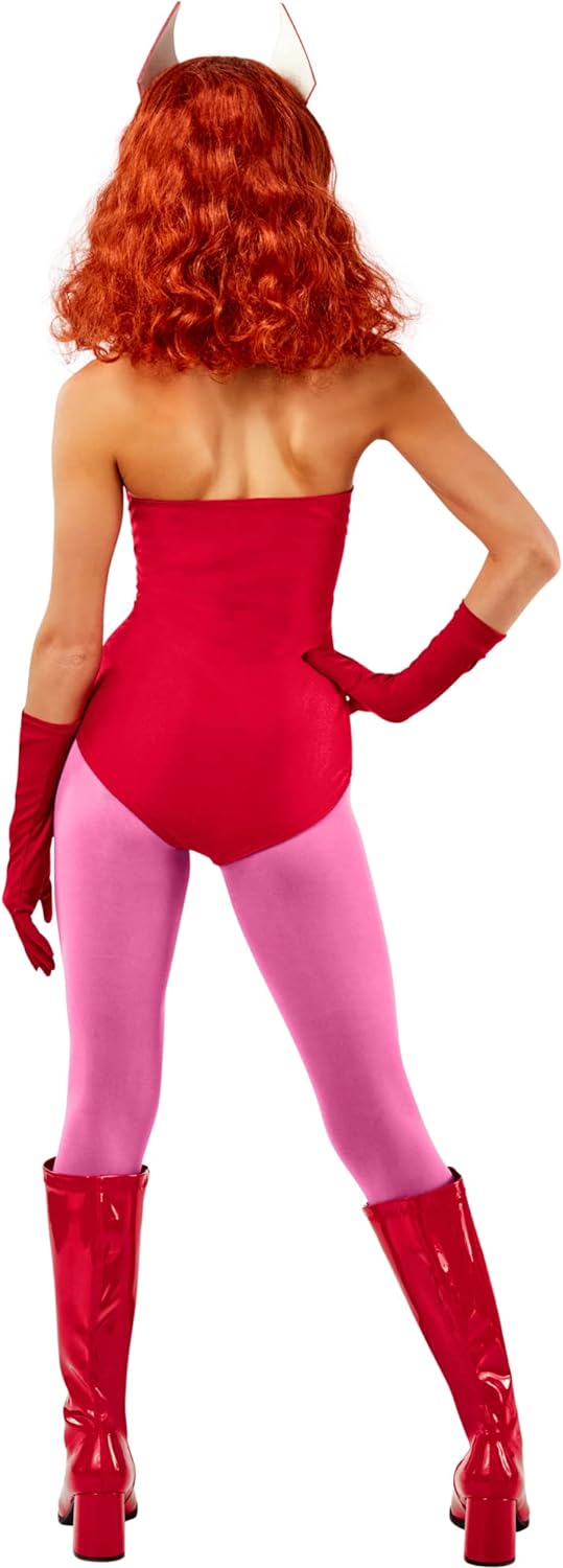 Rubies II Deluxe Scarlet Witch Damen Kostüm, siehe abbildung 36, 36
