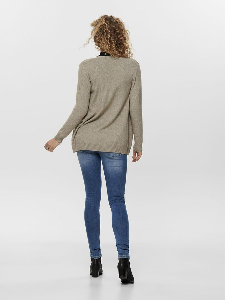 ONLY Female Strickjacke ONLLESLY Strickjacke 98-104 Beige 1, 98-104 Beige 1