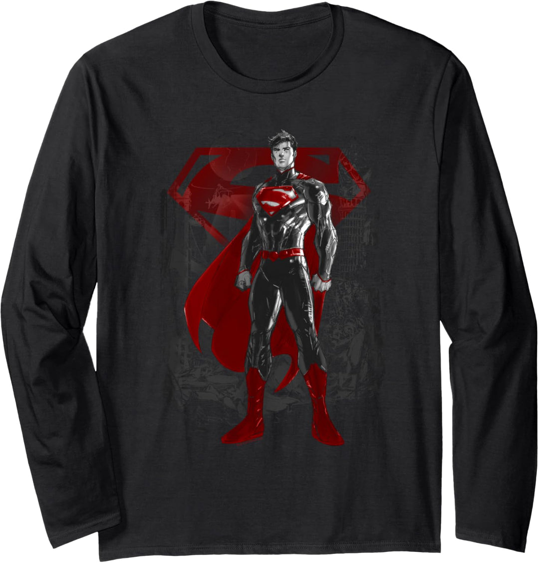 Superman Aftermath Langarmshirt