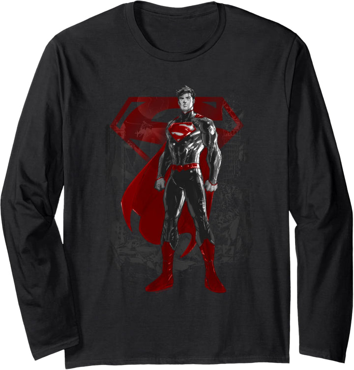 Superman Aftermath Langarmshirt