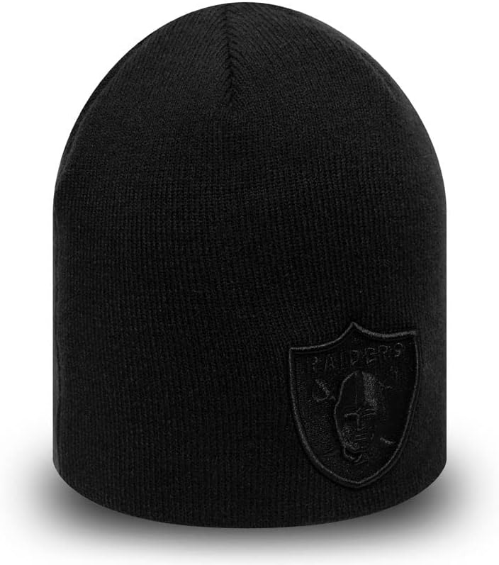 New Era Strick Wintermütze Skull Beanie - Oakland Raiders