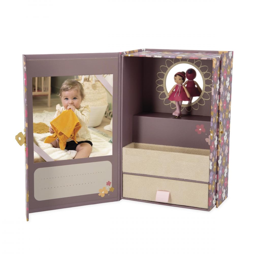 KALOO - Tendresse - Meine Spieluhr Emma - Spieluhr für Kinder - Personalisierbar mit Tänzerin - Musi