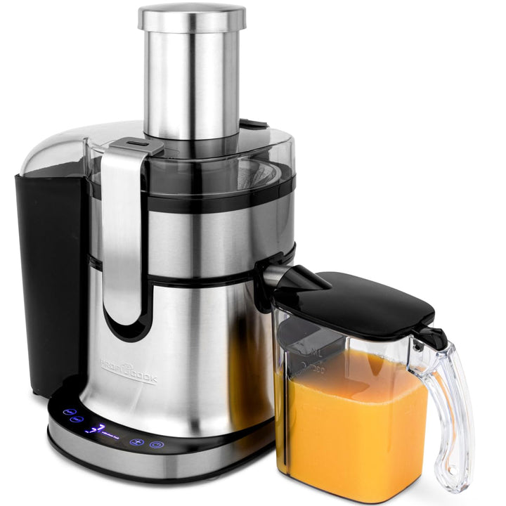 Profi Cook Entsafter PC-AE 1156 Automatik-Saftpresse mit hochwertigem Edelstahl-Gehäuse, 1 Liter Saf
