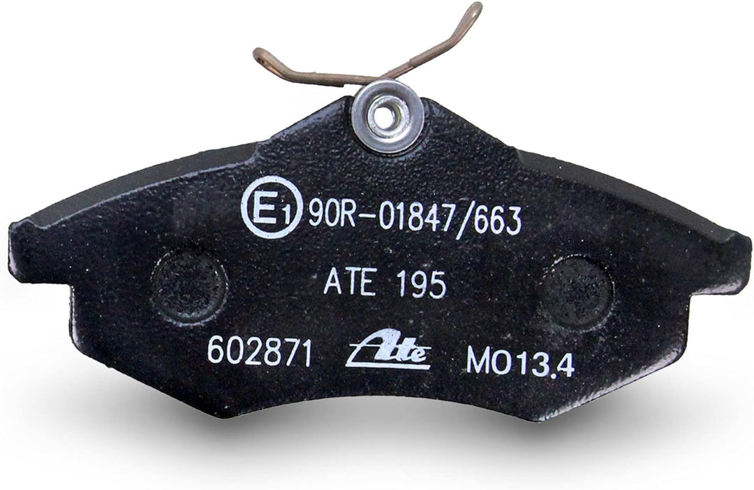 ATE Bremsenset Vorderachse inkl. Bremsscheiben Vorne Ø 266 mm Voll und Bremsbeläge Vorne , Passend f