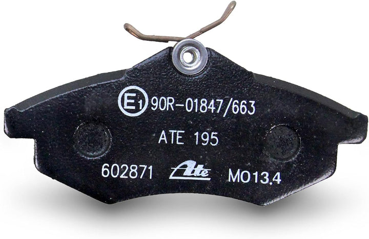 ATE Bremsenset Vorderachse inkl. Bremsscheiben Vorne Ø 266 mm Voll und Bremsbeläge Vorne , Passend f