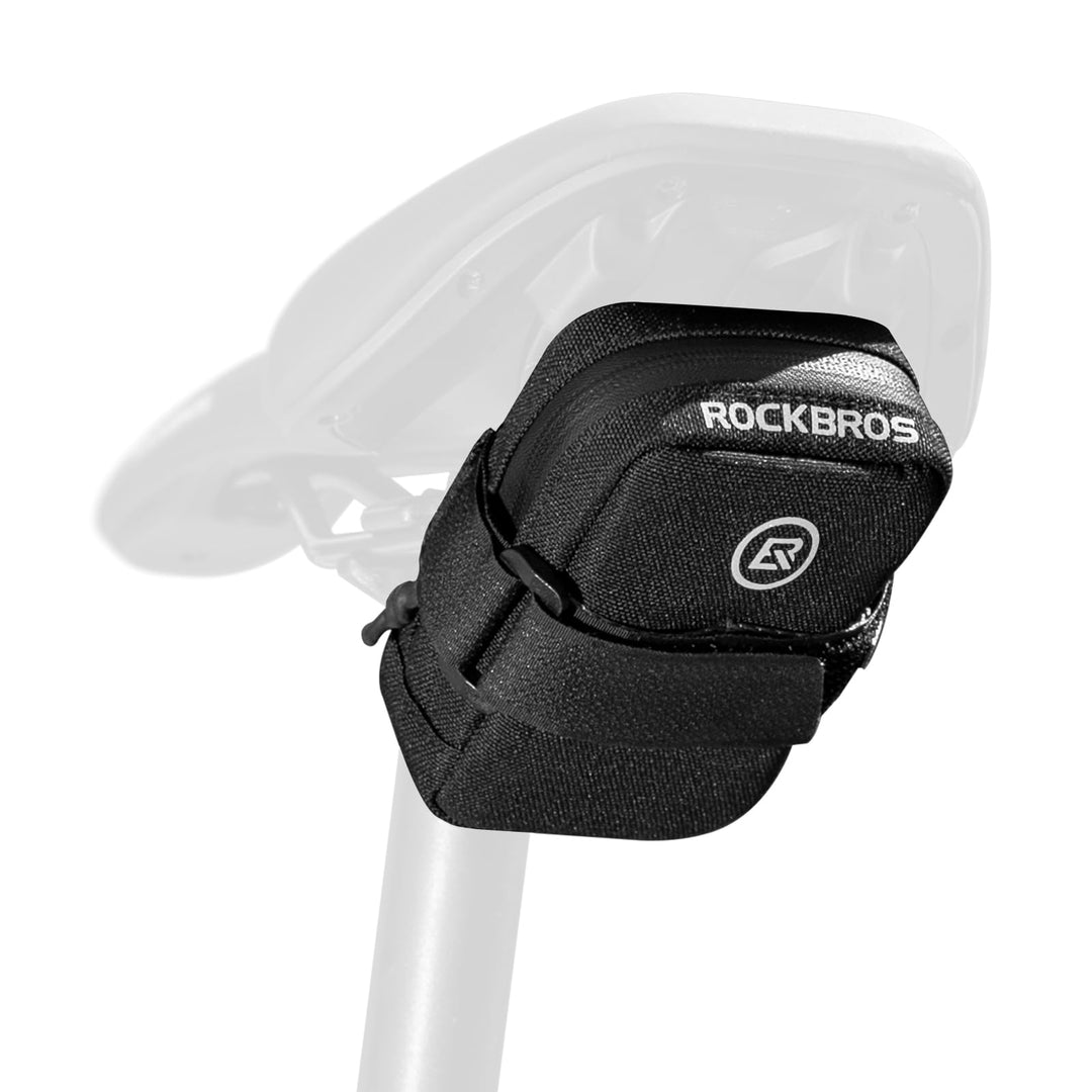 ROCKBROS Fahrrad Satteltasche Mini Tragbare Fahrradsatteltasche Kompakte Aufbewahrungstasche Rennrad