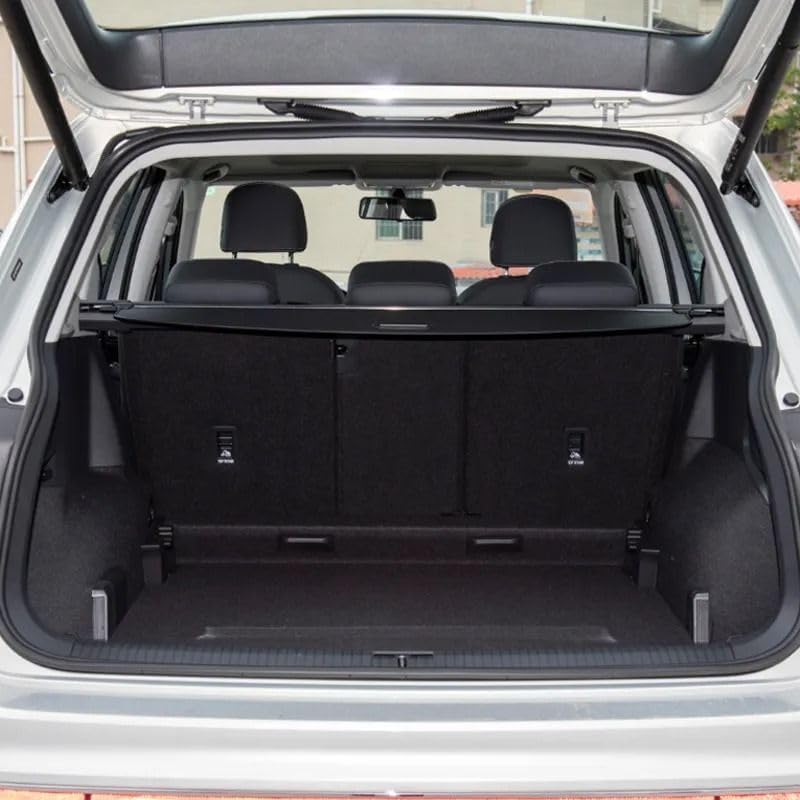 Vanit Kofferraumabdeckung passend für VW Tiguan Hutablage Laderaum Abdeckung einziehbar