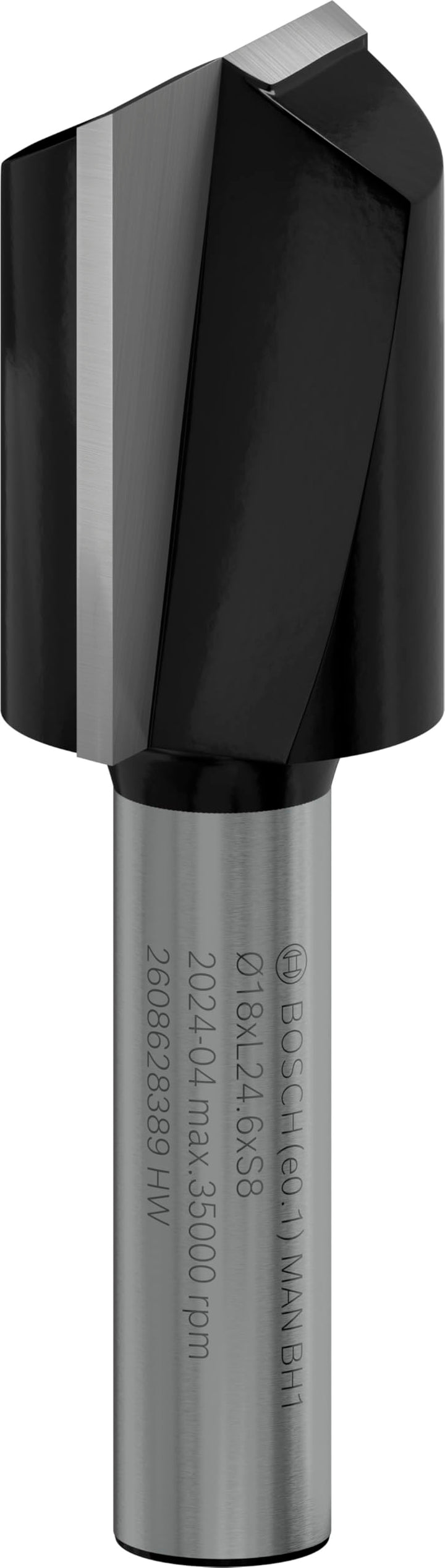 Bosch Accessories Bosch Professional Nutfräser Standard for Wood (für Holz, Ø 18 mm, Arbeitslänge 24