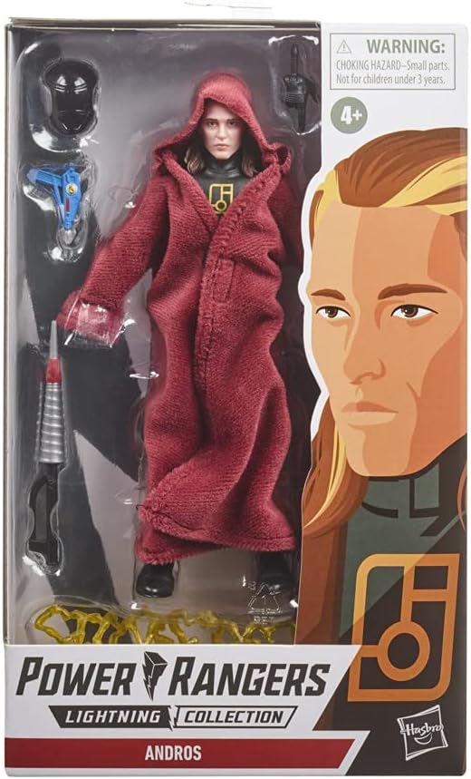 Power Rangers Lightning Collection In Space 15 cm grosse Andros Premium Figur zum Sammeln, von der S