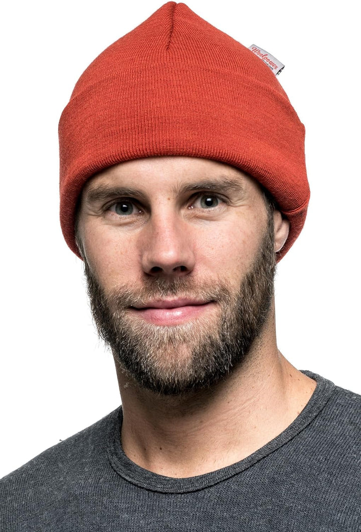 Woolpower Classic Beanie-Mütze orange