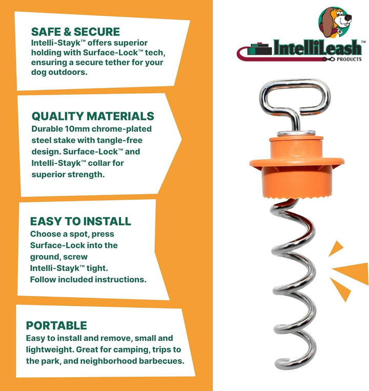 Intellileash Hundeleine Intelli-Stayk, Intelli-Stayk
