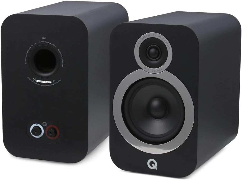 Q Acoustics 3030i Kompaktlautsprecher Paar schwarz Weiss, Weiss