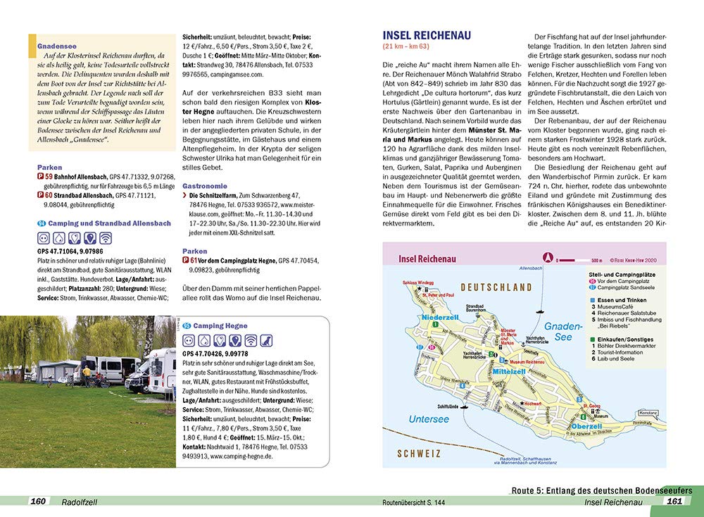 Reise Know-How Wohnmobil-Tourguide Bodensee, Schwarzwald und Schwäbische Alb (mit Oberschwäbischer B