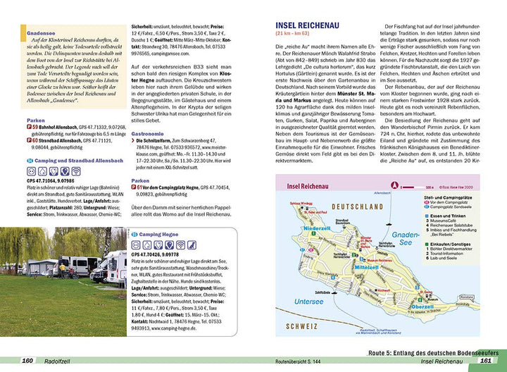 Reise Know-How Wohnmobil-Tourguide Bodensee, Schwarzwald und Schwäbische Alb (mit Oberschwäbischer B