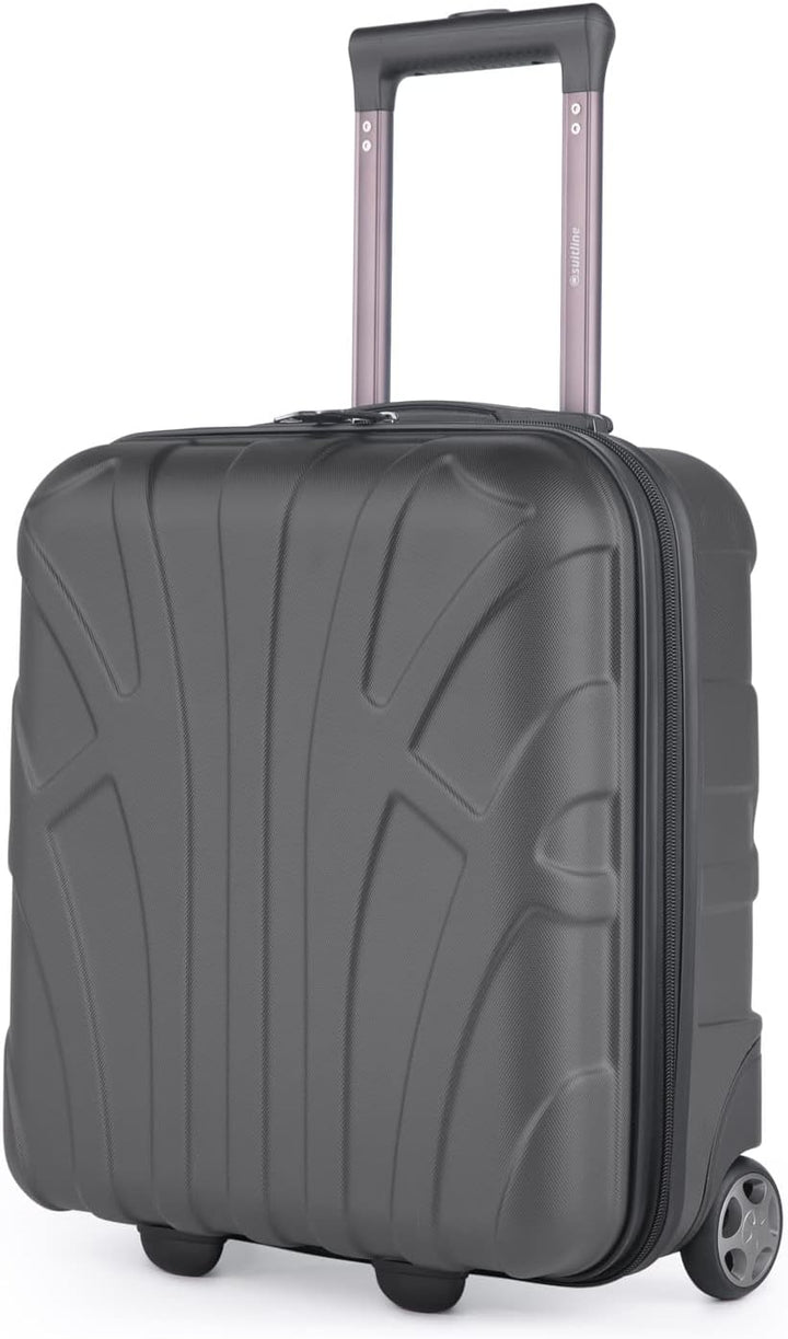 suitline - Kleiner Koffer 45x36x20 cm, Easyjet Freigepäck Underseat Handgepäck, Bordgepäck Trolley l